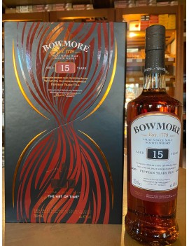 Bowmore 15yo + 2 glasses -...